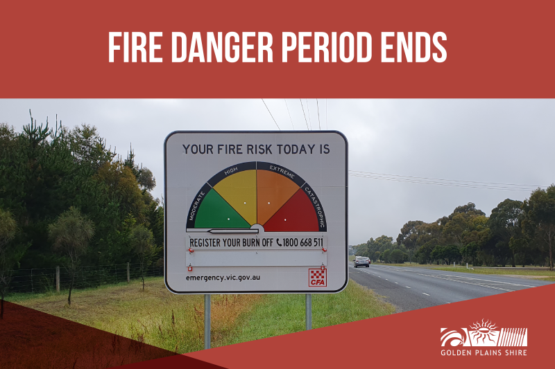 Fire Danger Ends