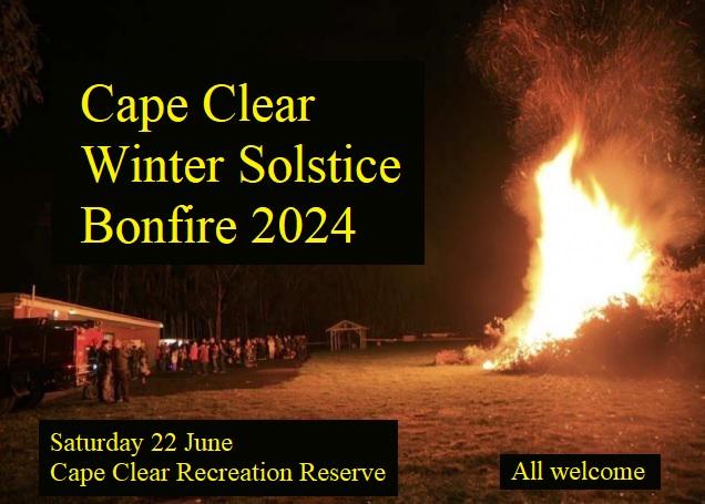 Cape Clear Winter Solstice Bonfire 2024
